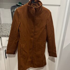 Old Navy Tan High-Collar Jacket